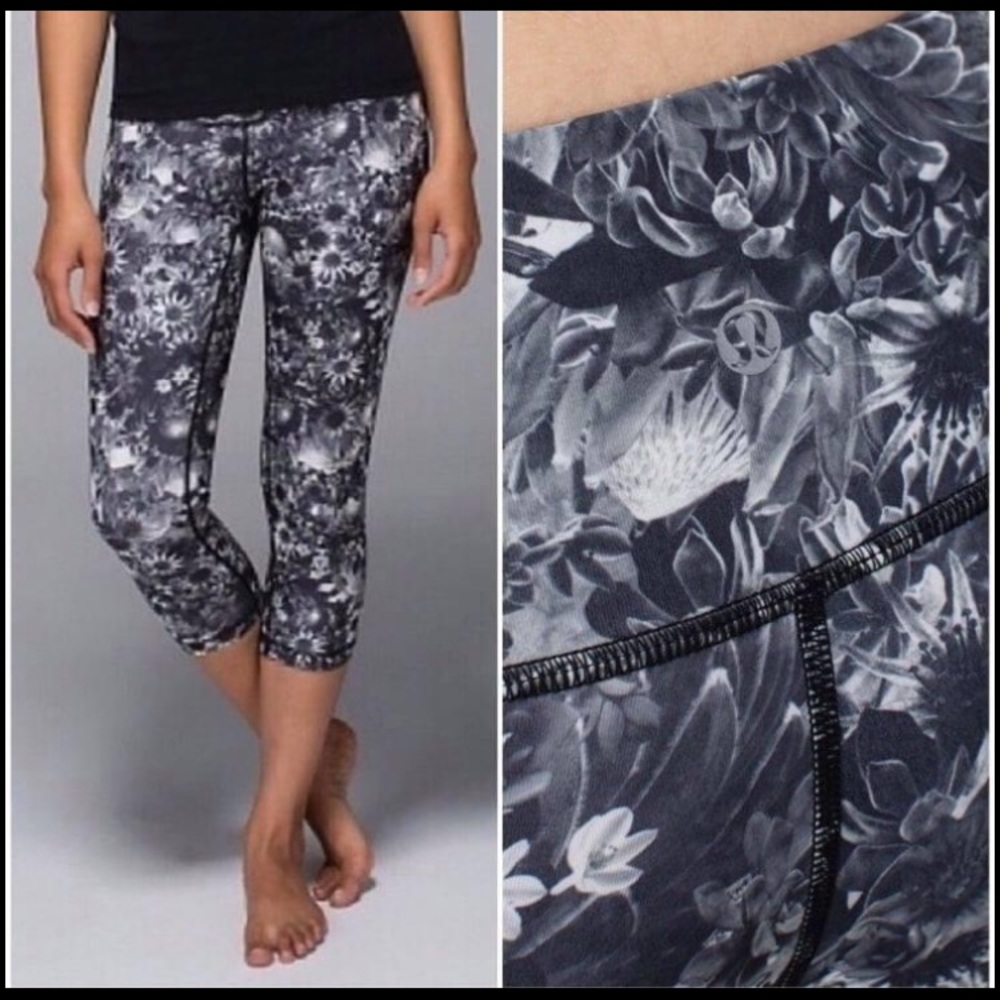 Lululemon Wunder Under crop leggings